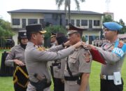 Kapolresta Cirebon Pimpin Sertijab Kabag Ren, Kasat Binmas, dan Kapolsek Pabuaran