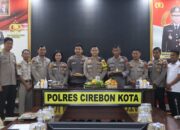 Polres Cirebon Kota Ikuti Syukuran HUT Logistik Polri ke-76 Melalui Daring