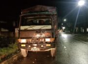 Jalan RE Martadinata Di Jadikan Lahan Parkir Kendaraan Truk Antrian BBM.