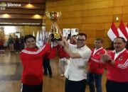 Kemenkumham Jabar Keluar Sebagai Juara Umum Pada Menkumham CUP Kejuaraan Kempo Antar Graha FKI UPT