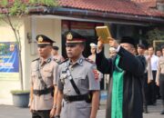 Kapolres Cirebon Kota Pimpin Upacara Sertijab Kasat Intelkam