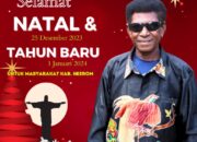 Ketua Dewan Adat Keerom (DAK), BP. JACK MEKAWA Bersama Masyarakat Mengucapkan Selamat Hari Natal dan Tahun Baru 2024