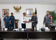 Komandan Lanal Cirebon Kunker ke Kepala KSOP Patimban