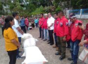 Ormas Pemuda Batak Bersatu Beri Bantuan Kewarga Kenegerian Sihotang.