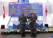 Sebagai Bentuk Perhatian Kepada Jajarannya, Pangkoarmada I Kunjungi Lanal Cirebon.