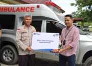 BRI Peduli, Memberikan Dukungan 1 Unit Kendaraan Ambulance Kepada Polres Keerom.