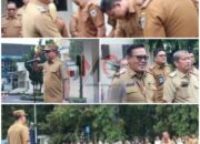 Pimpin Apel Perdana Usai Tahun Baru PJ Bupati Lahat..