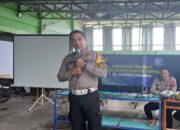 Police Goes to School, Unit Kamsel Sat Lantas Polres Pekalongan Sosialisasikan Larangan Penggunaan Knalpot Tidak Standar (Knalpot Brong)