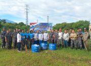 Sambut HUT Kowal ke-61 dan Hari Dharma Samudera Tahun 2024, Lanal Cirebon Laksanakan Gerakan Bersih Komplek TNI-AL