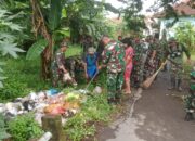 Kodim 0620/Kabupaten Cirebon Gelar Karya bakti di wilayah Koramil 0620-14/Weru dan Koramil 0620-16/Gempol