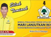 DENGAN. VISI DAN MISI MEWUJUDKAN MASYARAKAT YANG CERDAS BAHAGIA DAN SEJAHTERA CALEG GOLKAR NO 7 MUHAJI AJAK RELAWANNYA SOLID KOMPAK BERSATU