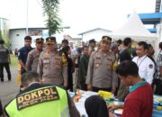 Polres Cirebon Kota Gelar Bhakti Kesehatan Kepada Petugas KPU