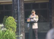 Wakapolresta Cirebon Pimpin Apel Pagi, Tekankan Kedisiplinan dan Netralitas Polri dalam Pemilu 2024