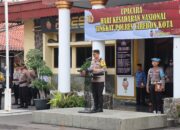 Wakapolres Ciko Pimpin Upacara Hari Kesadaran Nasional Tingkat Polres Cirebon Kota