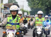 Kapolresta Cirebon Pimpin Patroli Sepeda Motor dan Pengecekan Polsek Jajaran