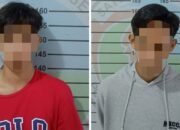 Dua orang Pelajar, Jadi kurir Narkotika, Diamanakan Satres Narkoba Polres Lampung Utara.