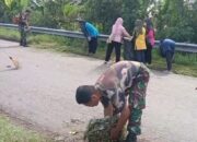 Kodim 0620/Kab Cirebon gelar Karya Bakti di Desa Astapada