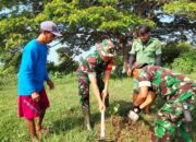 Kembali Kodim 0620/Kab Cirebon Lakukan Penghijauan