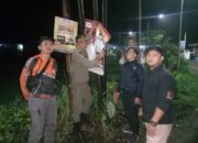 Masa Tenang, Panwas dan Satpol PP Kecamatan Mande Tertibkan Alat Peraga Kampanye