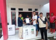 Hari Ini, Sebanyak 560 Kotak Surat Suara Distribusikan ke 112 TPS se-Kecamatan Cikadu Cianjur