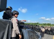 Polres Loteng Berhasil Menghalau Massa Yang Akan Saling Serang di Pujut