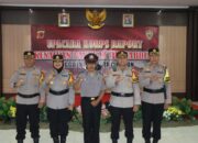 Personel Polresta Cirebon Mendapat Kenaikan Pangkat Pengabdian