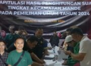 Rekapitulasi Tungsura Pemilu 2024 di PPK Mande Telah Rampung