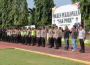 Ratusan Polisi Dilibatkan dalam Pengamanan Rekap di KPU Kabupaten Pekalongan