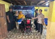 Bukit Asam Berkomitmen Berikan Kontribusi Positif Bagi Masyarakat, HUT Ke-43 Tim PTBA Salurkan Bantuan Kursi Roda