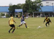 Jalin Sinergitas Lanal Cirebon dan KSOP Kelas II Patimban Gelar Pertandingan Sepak bola Persahabatan