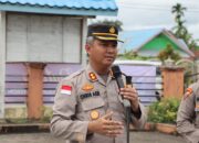 Sebanyak 130 Personil Gabungan Laksanakan Pengamanan Pleno Pemilu Tingkat Kab. Keerom.