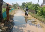 Sepanjang 1,3 KM,Jalan Kabupaten Di Desa Tanjung Tiga Hancur Dan Membuat Banyak Jatuh Korban Karena Jatuh