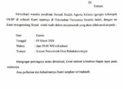 Warga Protanmas Tolak Keras Adanya Pembangunan Gereja