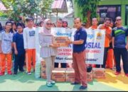HUT Ke 7 Serikat Media Siber Indonesia (SMSI) Kabupaten Cirebon “Gelar Baksos Ke SLBN Di Sindang Laut dan Anak Yatim”