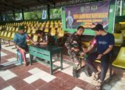 Kodim 0620/Kab Cirebon Berikan Tensi Gratis ke Masyarakat