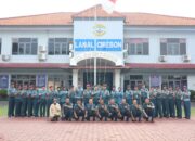 Danlanal Cirebon Pimpin Upacara Kenaikan Pangkat 11 Prajurit Lanal Cirebon