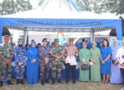 Jelang Hari Raya Idul Fitri 1445 H/2024 M, Danlanal Cirebon Hadiri Bazar Murah TNI