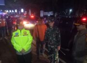 Bersama Forkopimda, Dandim 0620/Kabupaten Cirebon meninjau Pos Pam Ops Ketupat Lodaya 2024 di Pos Ramayana Plered