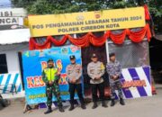 Yakinkan Arus Mudik Lebaran Lancar, Anggota Koramil 2021/Suranenggala Laksanakan Pengamanan Terpadu