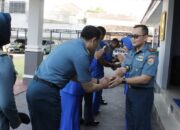 Pererat Silaturahmi dan Saling Memaafkan, Danlanal Cirebon Gelar Apel Khusus dan Halal Bihalal Bersama Prajurit Lanal Cirebon