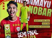 Ayo Ramaikan .. !!! Polres Indramayu Gelar Nobar Pertandingan Timnas Indonesia U-23 vs Timnas Uzbekistan U-23, Untuk Masyarakat Umum