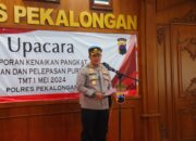 Pimpin Upacara Kenaikan Pangkat Pengabdian, Kapolres : Selamat kepada Kompol Giyarto