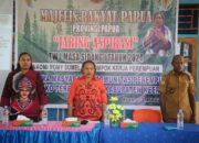 MRP Papua Pokja Perempuan Naomi Romi Sumel Jaring Aspirasi Masyarakat di Kabupaten Keerom