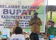 Kunjungan Bupati Keerom Ke Kampung Sanggaria Disambut Antusias Warga, Serahkan Bantuan Mobil Dan Alsintan