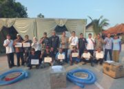 Dandim 0614/Kota Cirebon Hadiri Acara Penyerahan Alsintan Bantuan Kementan RI Kepada Poktan Kota Cirebon.