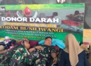 Peringati HUT ke 78 Kodam III/Siliwangi, Kodim 0620/Kab Cirebon Gelar Donor Darah