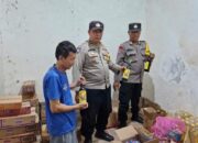 Patroli Terpadu Polresta Cirebon Sita Puluhan Botol Miras