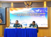 Lanal Cirebon Ikuti Briefing Evaluasi Penerimaan Caba dan Cata PK TNI AL Gelombang I TA 2024 Secara Virtual