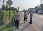 Respon Cepat Polsek Depok Terhadap Pengendara Sepeda Motor yang Melawan Arus