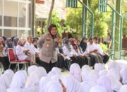 Kapolresta Cirebon Bersama Kadinkes Kabupaten Cirebon Berikan Penyuluhan Kepada Siswa SMAN 1 Gegesik
